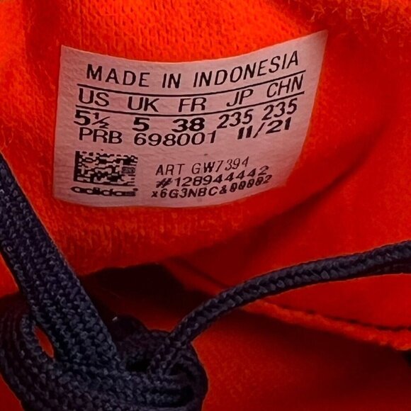 Adidas Mens GW7394 Navy Blue Copa Kapitan 2 FG Low Top Size 5.5 Soccer Cleats - Picture 8 of 8